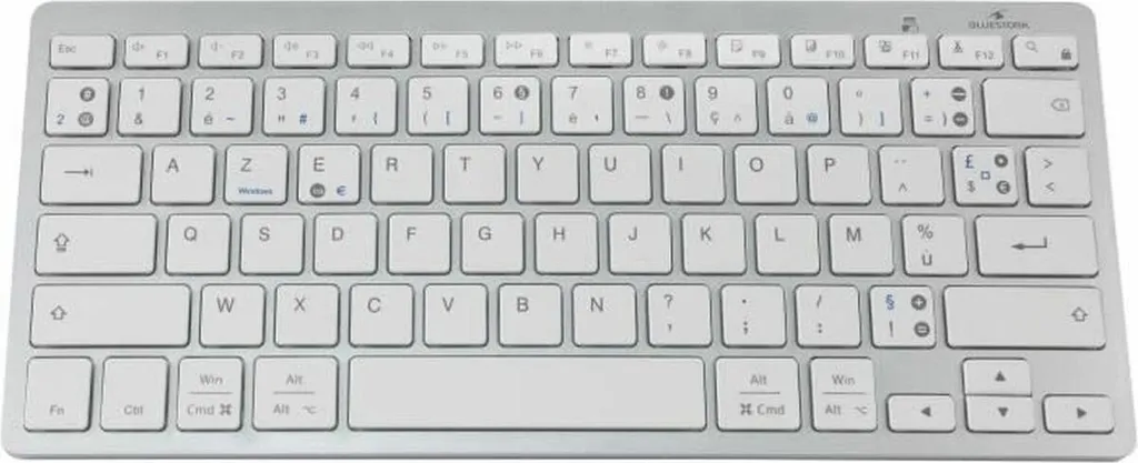 Tastiera Bluetooth Bluestork KB-MINI-PC-MAC/FR AZERTY Bianco - Offerta