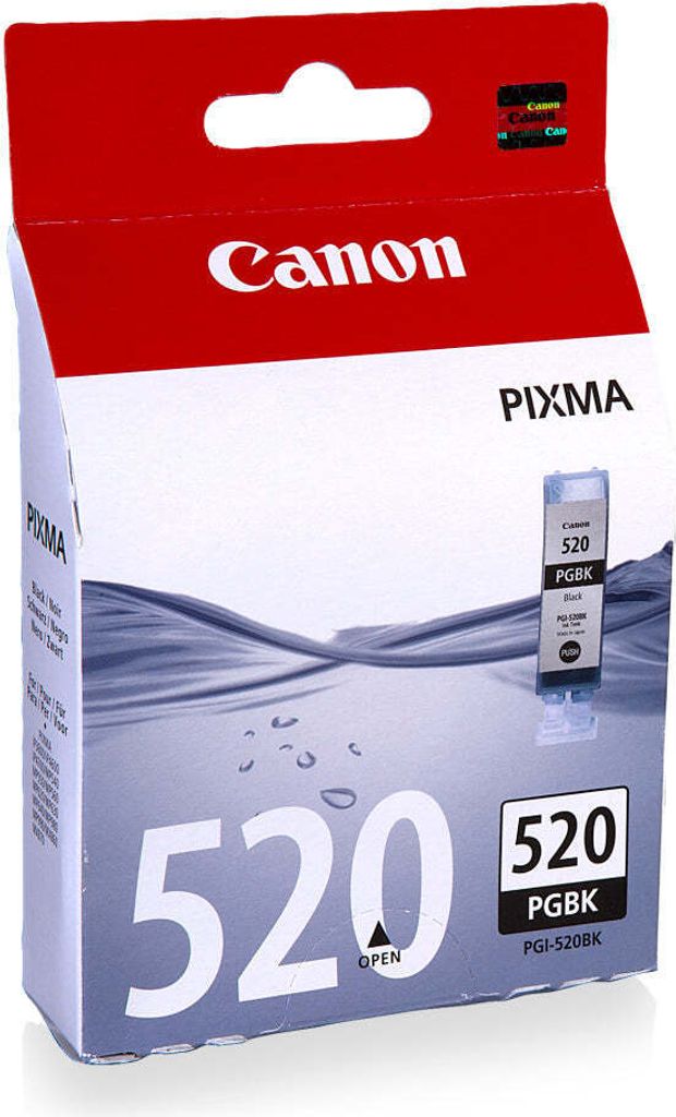 Czarny wkład do drukarki Canon PGI-520BK Zdjęcie produktu 