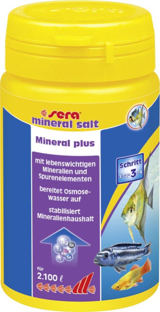 Sera Aquariumwasseraufbereiter mineral salt 100 ml Produktbild 