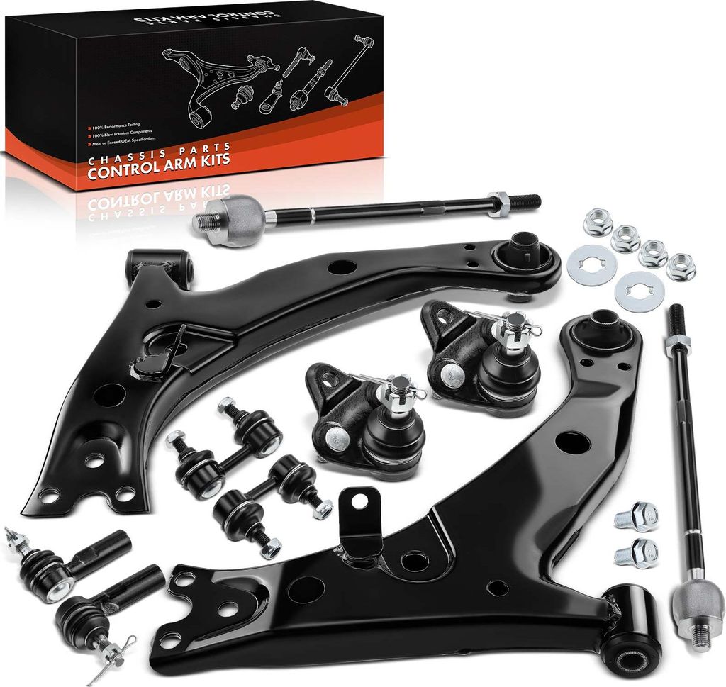 Frankberg 1x Querlenker Satz Vorderachse für Toyota Corolla Compact Liftback Station Wagon 1.3L 1.4L 1.6L 1997-2002