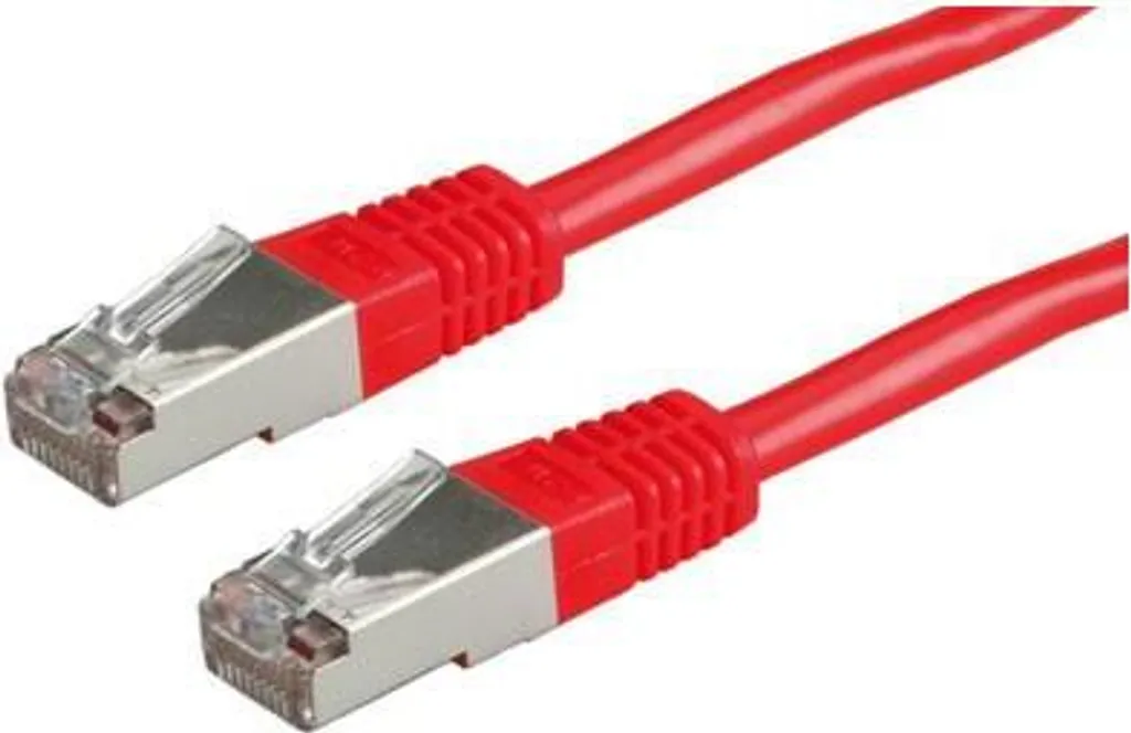 Cavo Ethernet VALUE Cat6 S/FTP 0.5m Rosso | Offerta Imbattibile