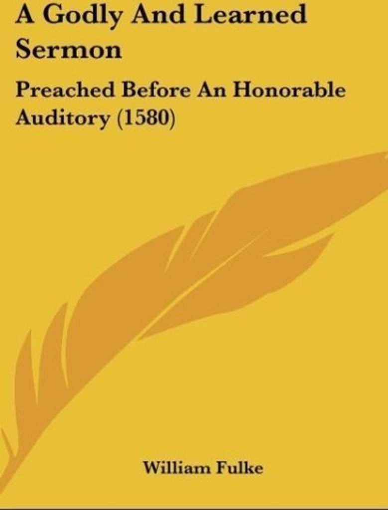 A Godly And Learned Sermon