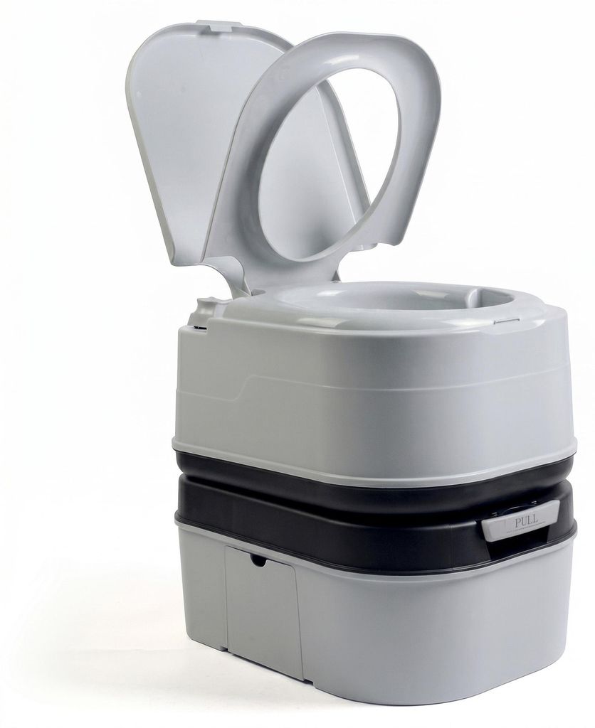 Briebe WC1195G Přenosná kempingová toaleta, 24l chemická Obrázek produktu 