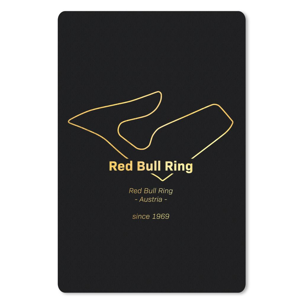 MuchoWow Mauspad Mousepad Red Bull Ring - Formel-1-Rennstrecke 40x60 cm - Mousepads - Maus Mat - Pad - Mausunterlage - Schreibtisch Accesoire