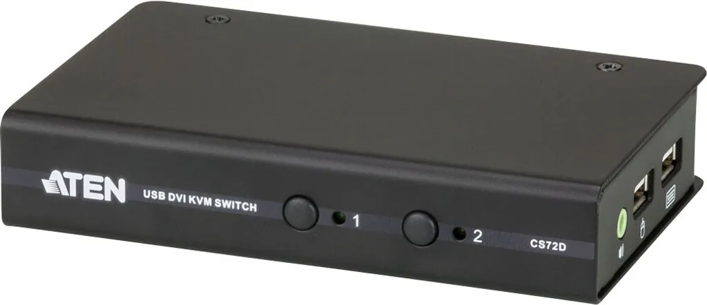 Contrôlez deux PC avec un seul écran DVI grâce au switch ATEN CS72D
