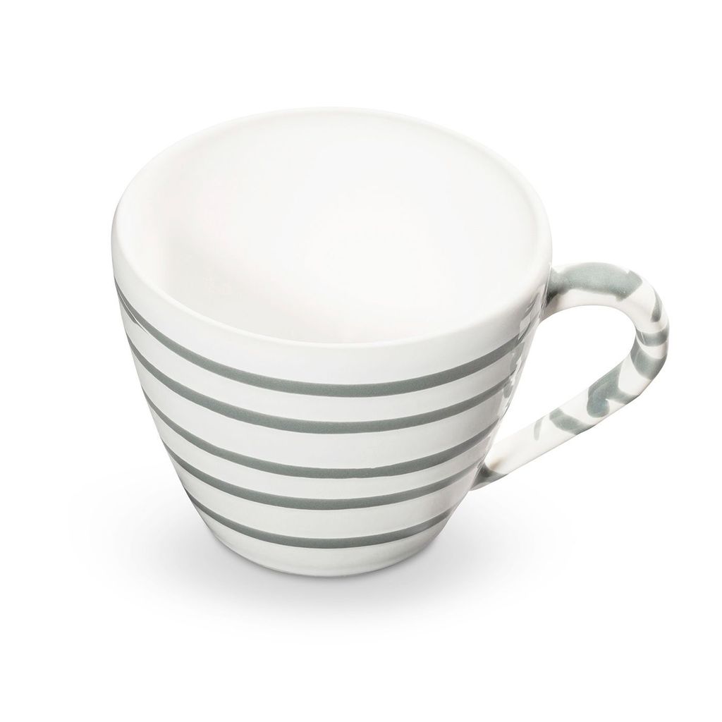 Gmundner Keramik Graugeflammt Šálek na cappuccino 0,16 ltr.