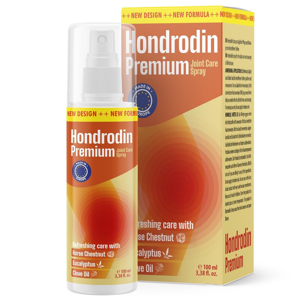 Hondrodin Premium Spray | Äußerlich anzuwenden | Pflegeformel mit hochwertigen Inhaltsstoffen | 100 ml