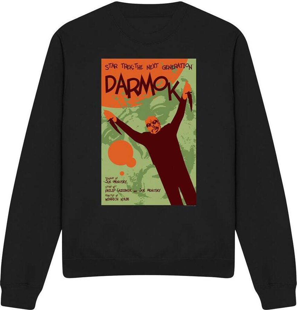 Star Trek - "The Next Generation Season 5 Episode 2" Sweatshirt für Herren/Damen Uni TV11874 (L) (Schwarz)