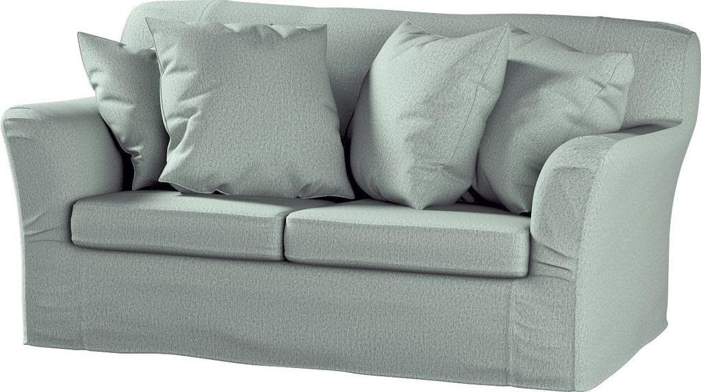 Dekoria Bezug für Tomelilla 2-Sitzer Sofa nicht ausklappbar, eukalyptusgrün, Sofahusse, Tomelilla 2-Sitzer