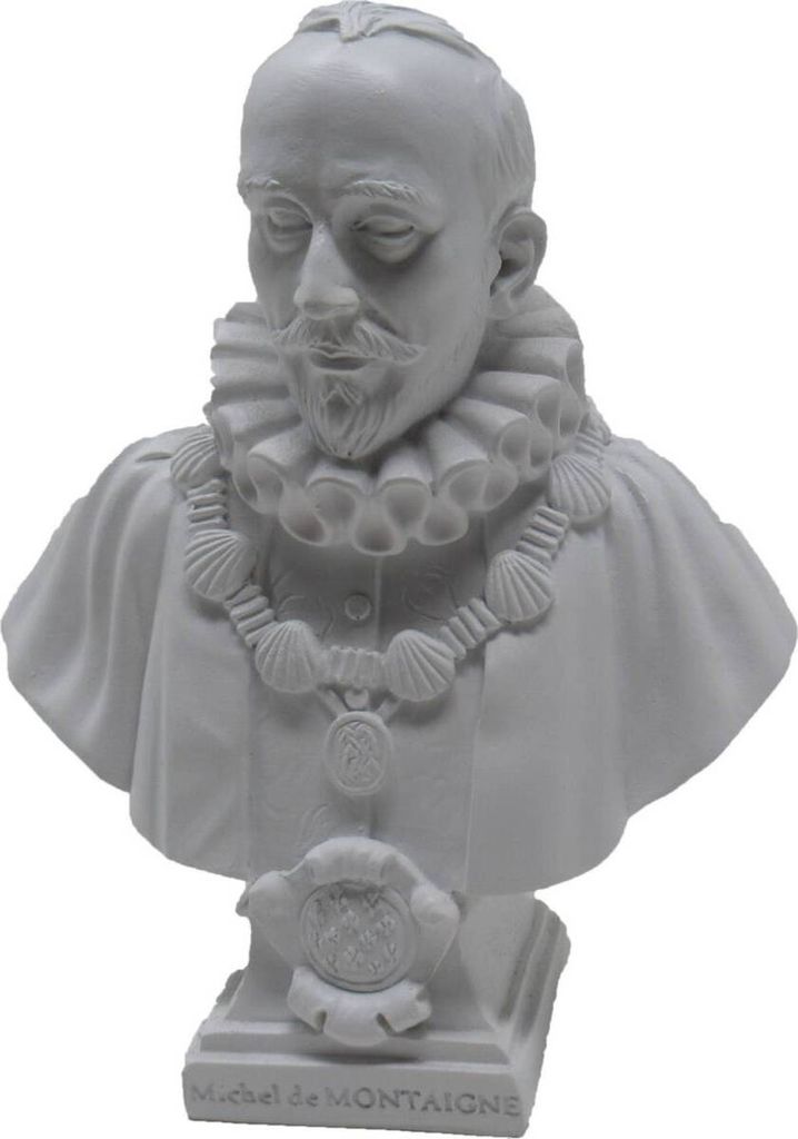 Kleine Büste Michel Eyquem de Montaigne