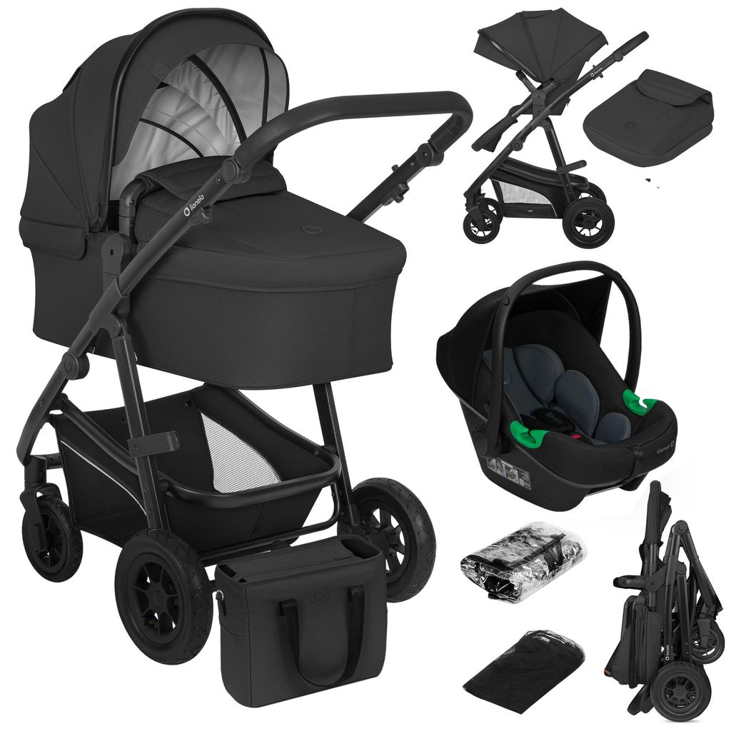 Lionelo Bianka 3in1 Kinderwagen, Autotransporter, Autositz, Produktbild 