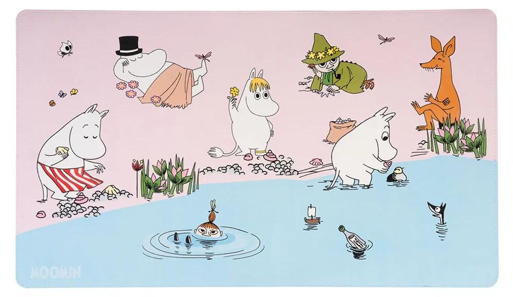 Tappetino per mouse in  Erik Editores Moomin Rosa Rosa Immagine del prodotto 