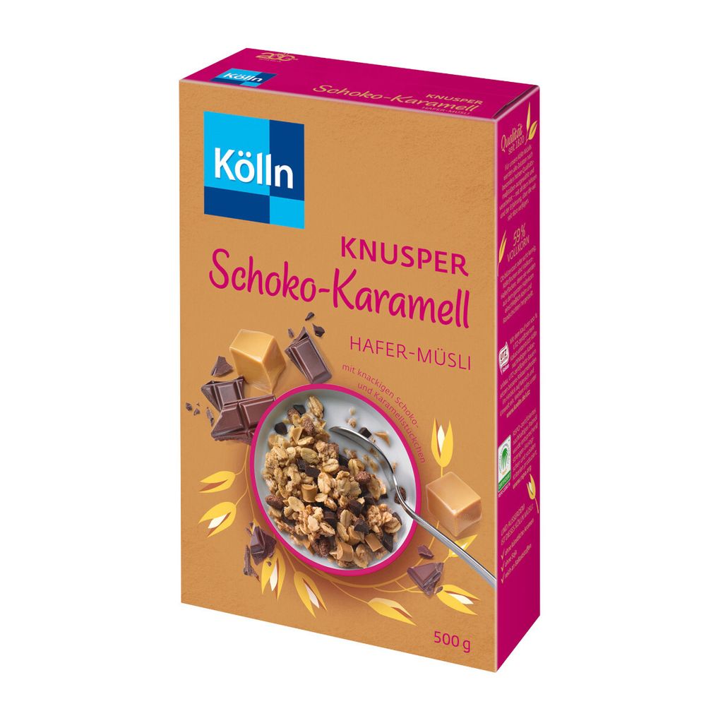 Kölln Muesli Croccante al Cioccolato e Caramello 500g Immagine del prodotto 