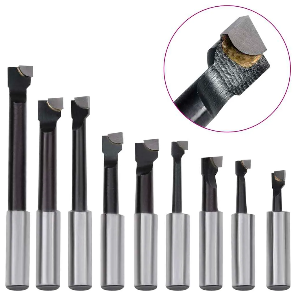 Kit Alesatore vidaXL Testa 50mm MT2 | Set 15 Utensili Barenatura Professionali