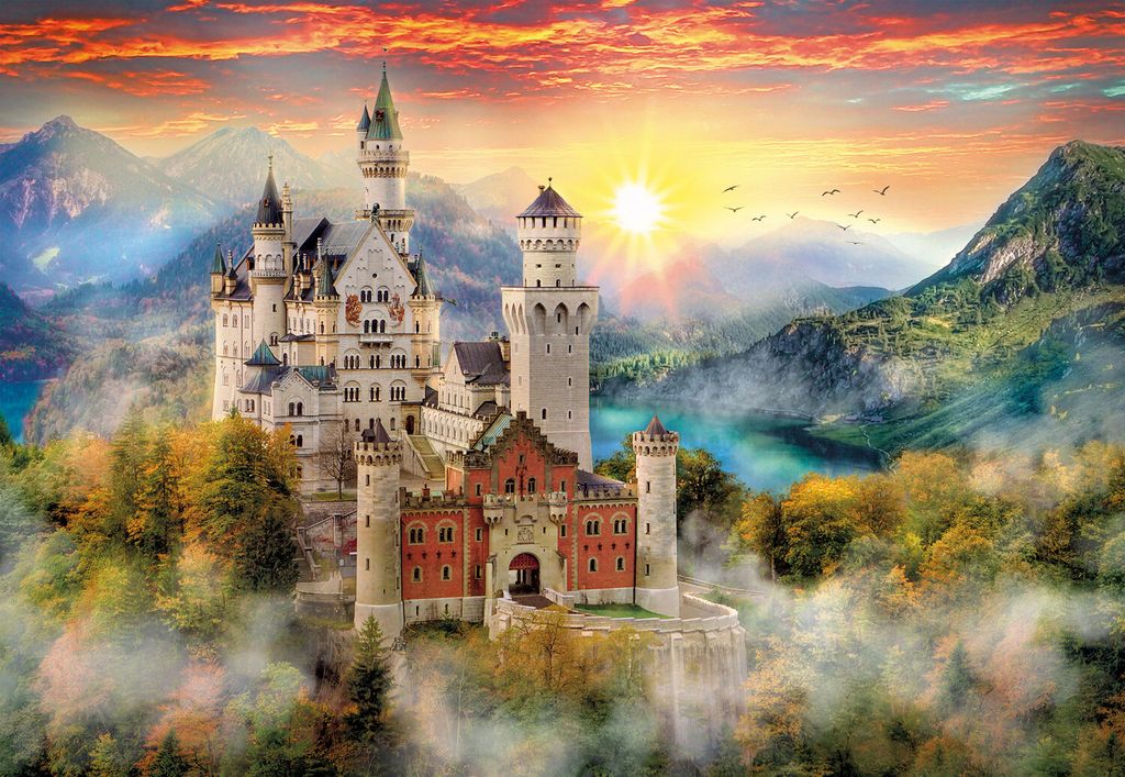 Clementoni Neuschwanstein, 2000 kusov, Mesto, 14 rok / roky Obrázok produktu 