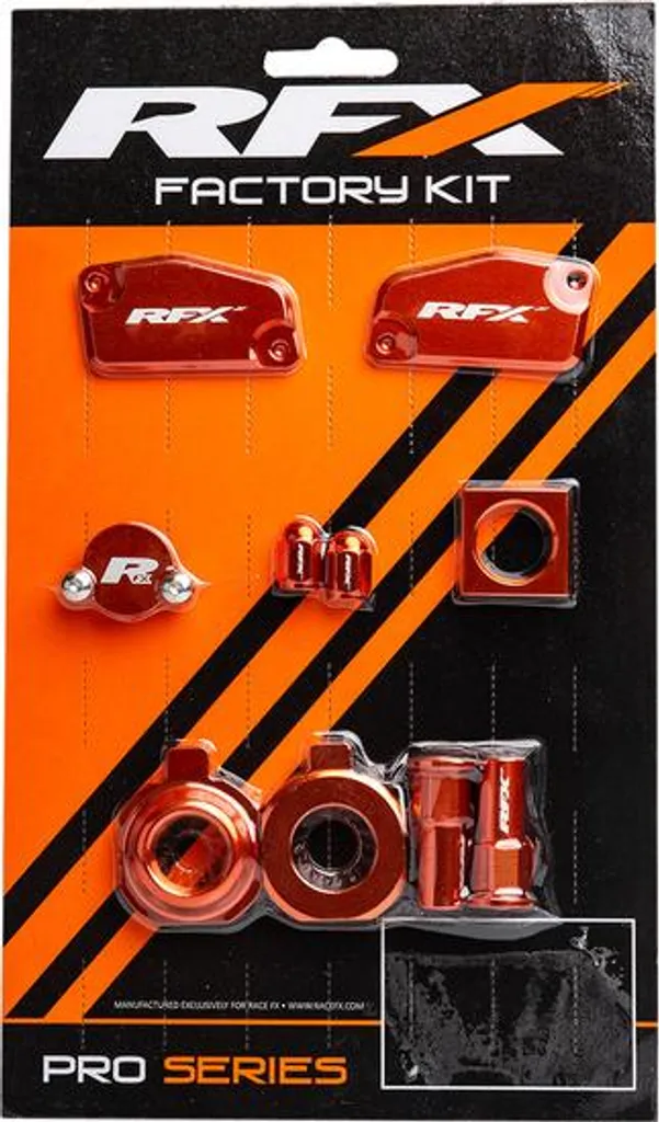 Kit plastique RFX Factory Kit anti-casse pour carrosserie moto cross