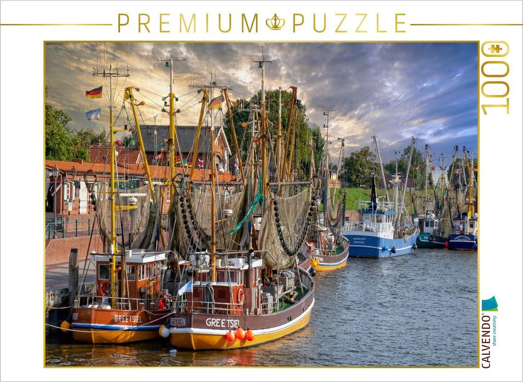 CALVENDO Puzzle Ostfriesland | 1000 Teile Lege-Größe 64x48cm Foto-Puzzle für glückliche Stunden