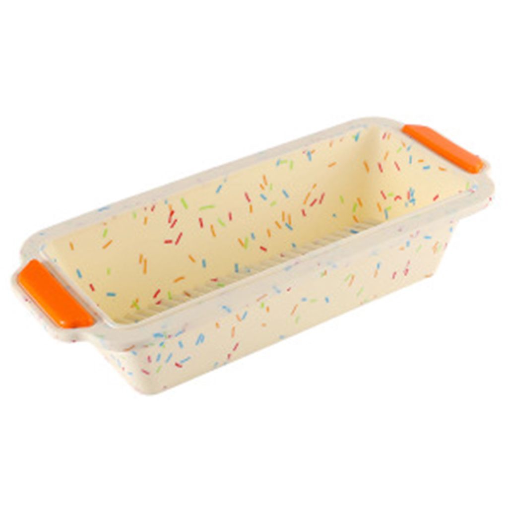 Kuchenform Silikon-Antihaft-Kuchenform – Laibpfanne Laibpfanne Rechteckige Pfanne 11,5 "x 5".