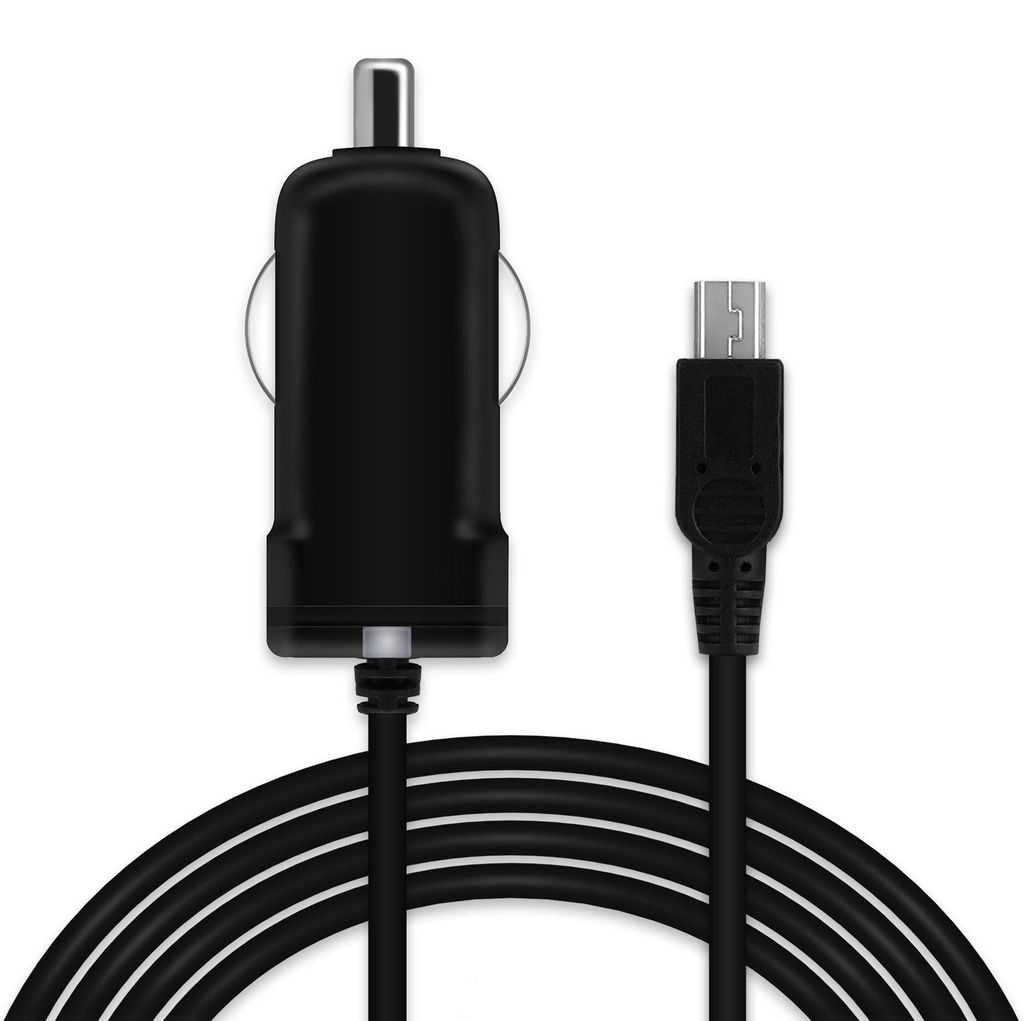 subtel Cavo di ricarica auto a Mini USB compatibile con Immagine del prodotto 