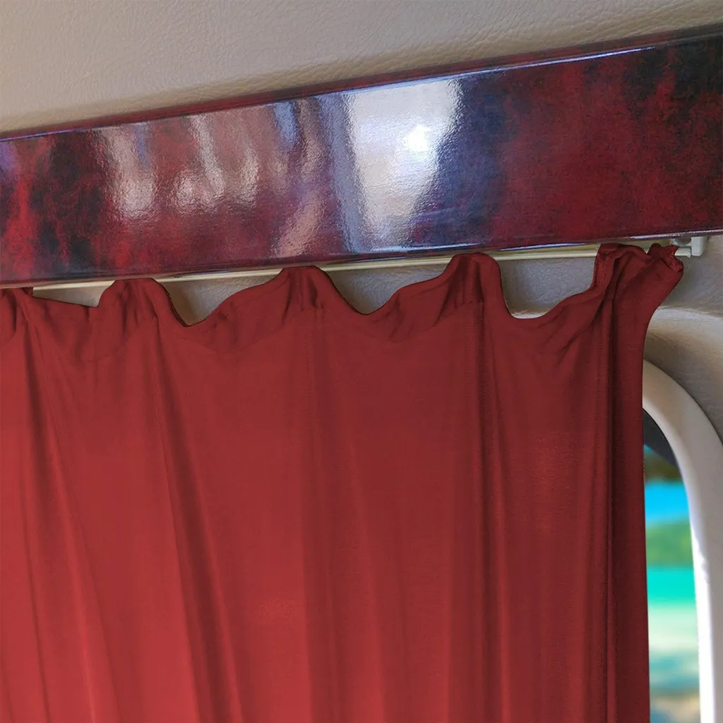 Tende di protezione solare su misura per Mercedes Sprinter W906 2006-18 L1 Rosso 10x - 5