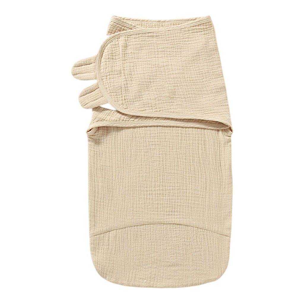 Baby Schlafsäcke für Neugeborene 3-6 Monate, Baby Pucksack aus Baumwolle, Khaki