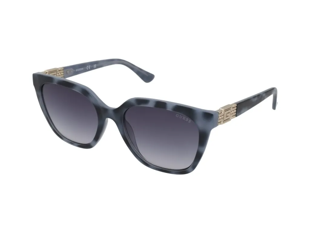 Guess GU7870 92W 55 Occhiali Sole Donna Blu Sfumati Originali