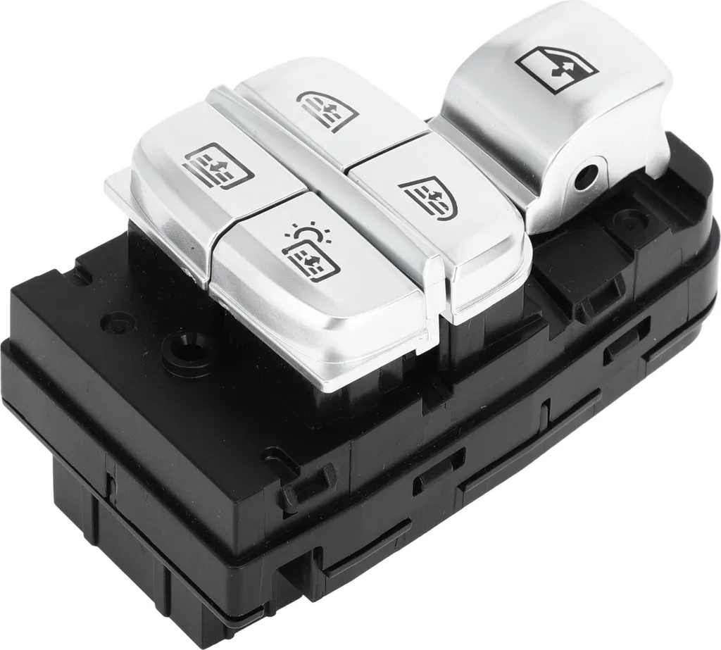 Réparer vitre bloquée BMW 740i 750i : Interrupteur 61319382506 Noir