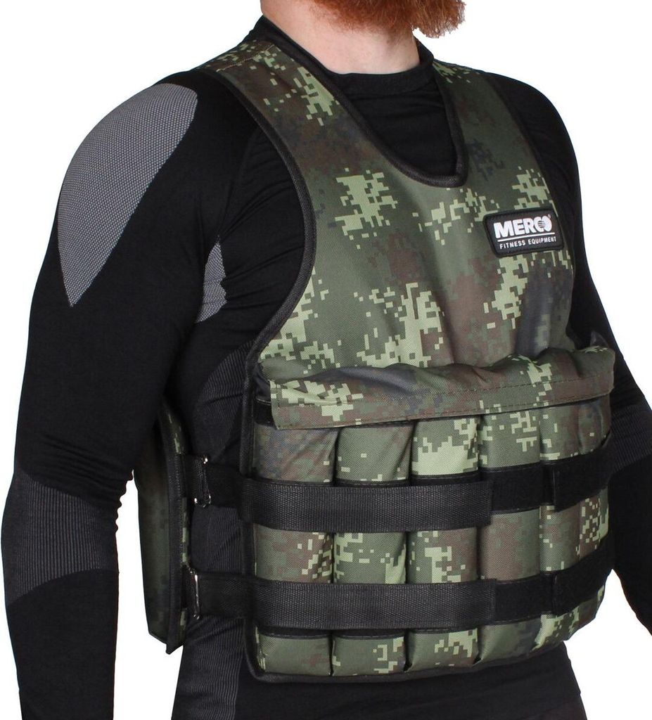 Hercules 20 kg záťažová vesta, čierna Obrázok produktu 