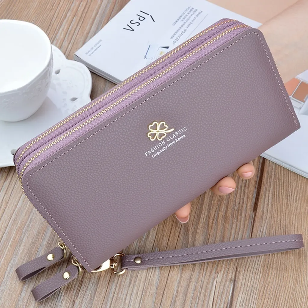 Portafoglio Grande Donna Gloria Viola KP12784 - Organizzazione Totale
