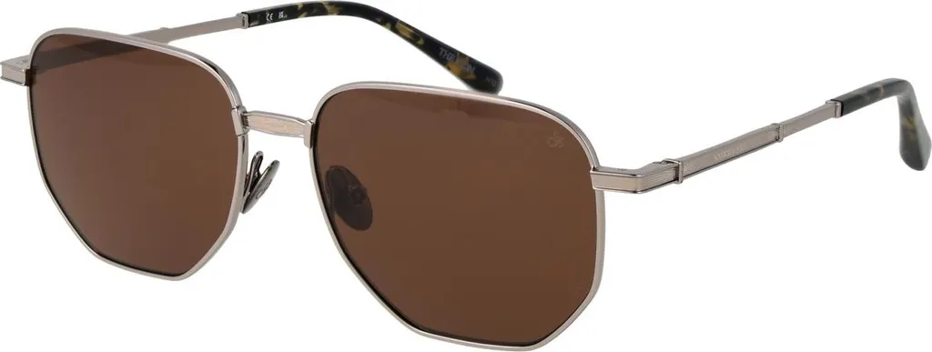 Lunettes de soleil Scotch & Soda SS6019 910 53 Argent pour hommes chic