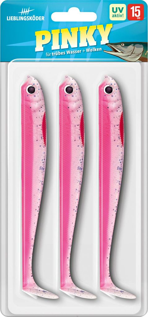 Lieblingsköder 15cm - 3 Gummifische, Farbe Produktbild 