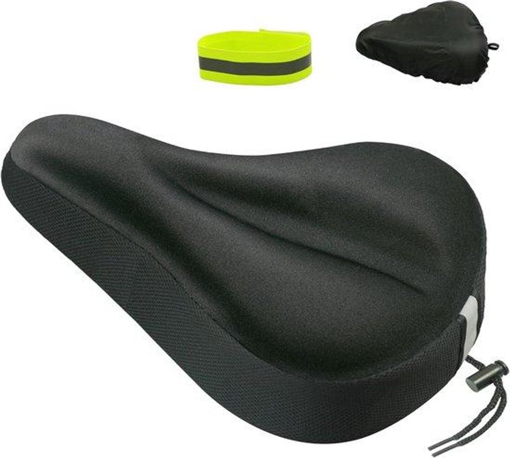 Silikon-Sitzkissenhülle für Mountainbike-Sitzkissen, verdichtet, superzart, Fahrradzubehör