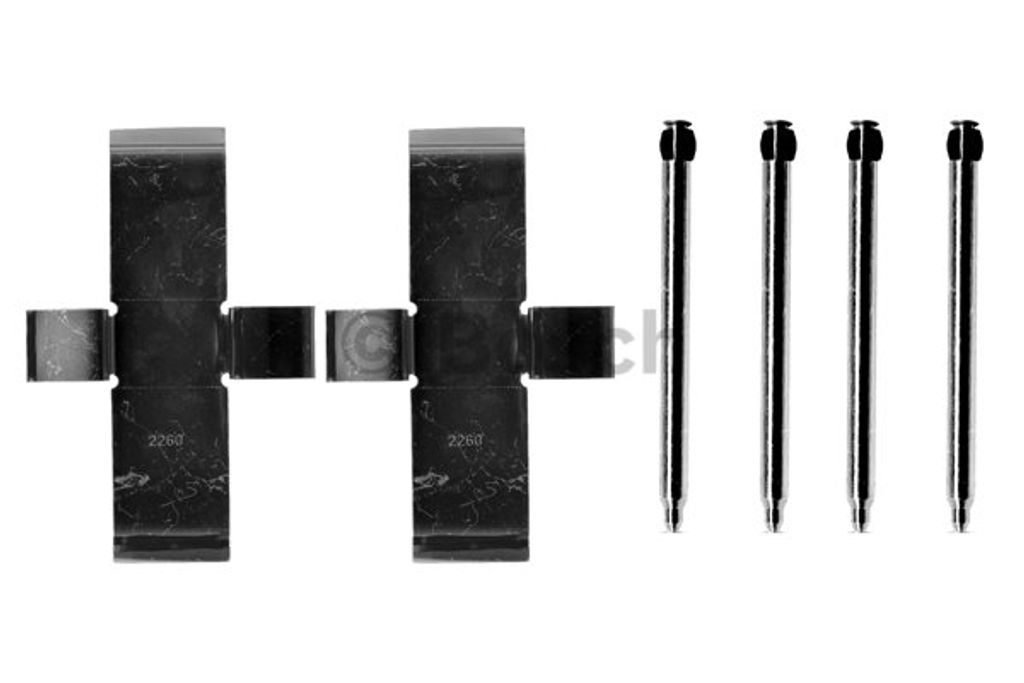 Bosch Zubehörsatz, Scheibenbremsbelag Vorderachse 1 987 474 002