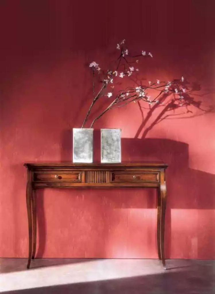 Braun Konsole Design Italienische Sideboard Klassischer Konsolentisch Holz