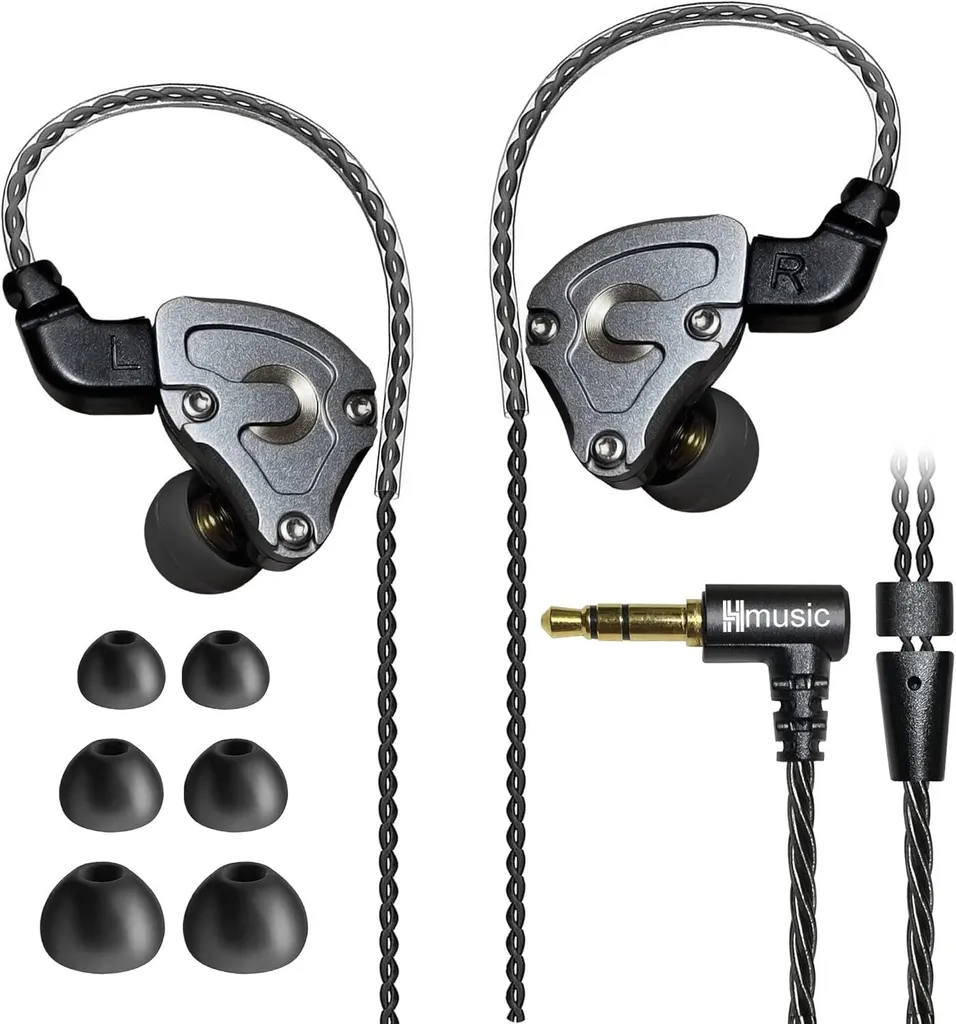 In-Ear Monitor Hi-Fi DD+BA: Cuffie Lossless Hi-Res per Musicisti e Audiofili