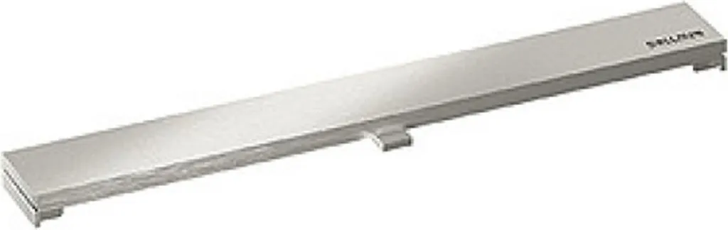 Finition de douche italienne Dallmer CeraFloor - Cache en inox brossé