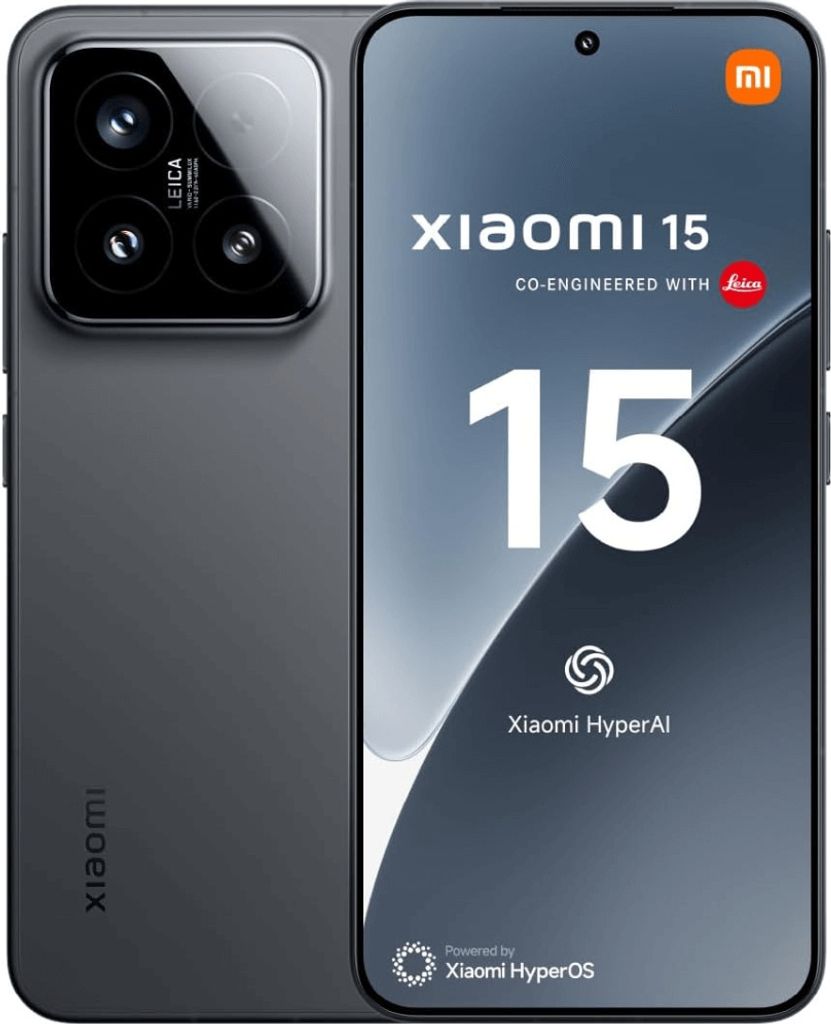 Xiaomi 15 256GB Black HyperOS 12 GB - 256 GB Handys