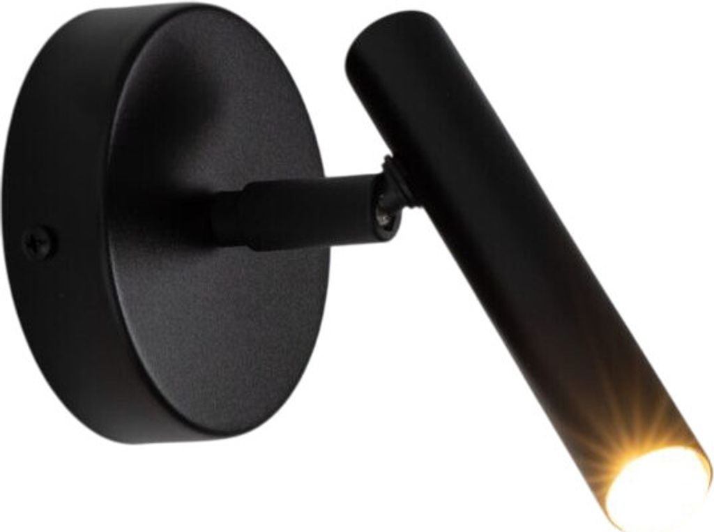 Applique Sopel nera 1xG9x3W in metallo, dimensioni: Immagine del prodotto 