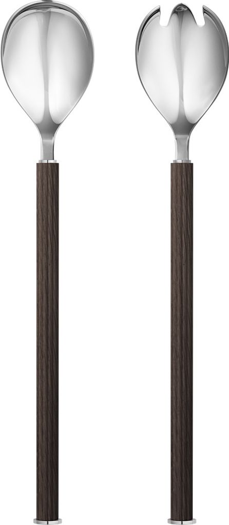 Georg Jensen BERNADOTTE Salat Set Holz & Edelstahl 10018217 Productafbeelding 