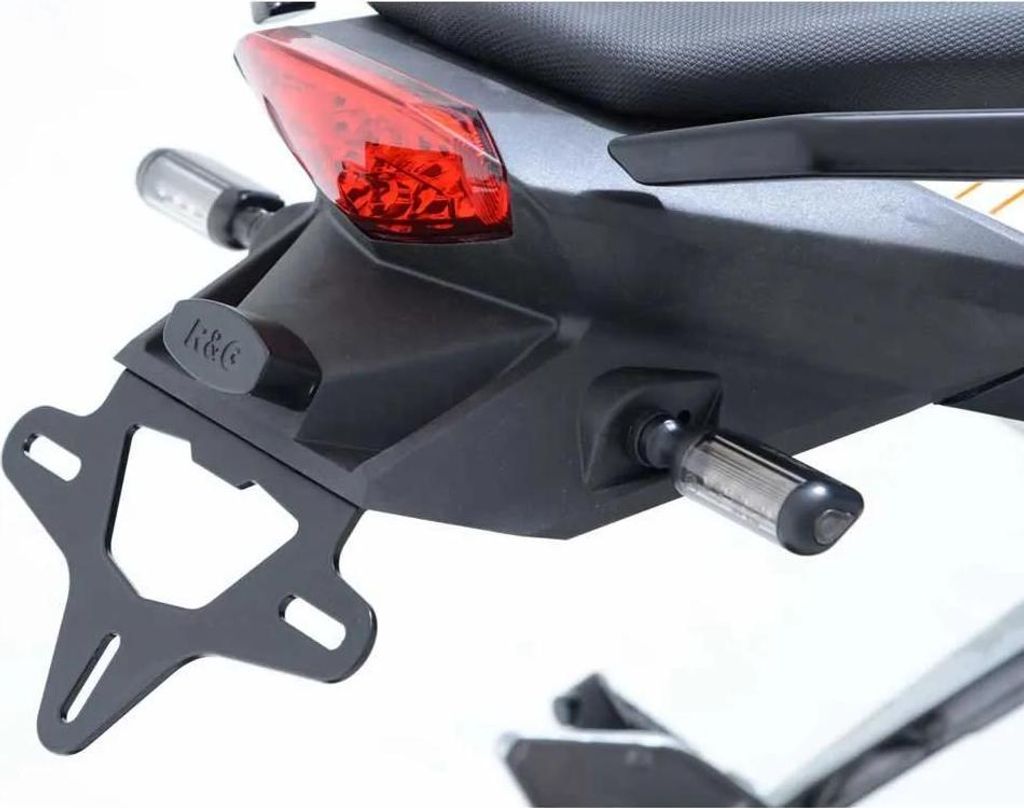 Portatarga, KTM HERZOG 125,200,390, nero Immagine del prodotto 