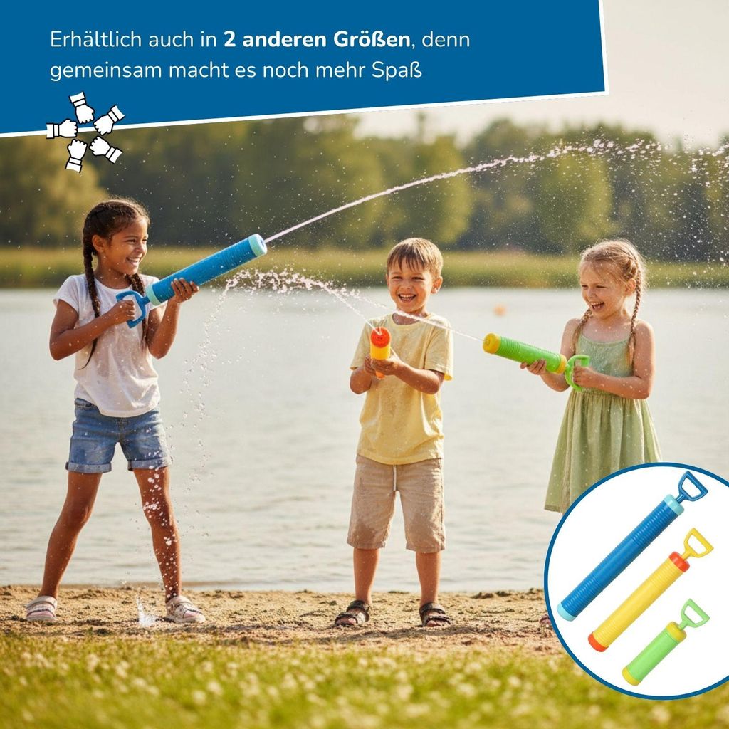 Wasserpistolen für Kinder, Reichweite 7 Meter, Wassertank, 200 ml, Wasserpistole, Spielzeug für Spielzeug im Freien, Strandpool (4 Stück Wasserpistolen für Kinder, Reichweite 7 Meter, Wassertank, 200 ml, Wasserpistole, Spielzeug für Spielzeug im Freien, Strandpool (4 Stück