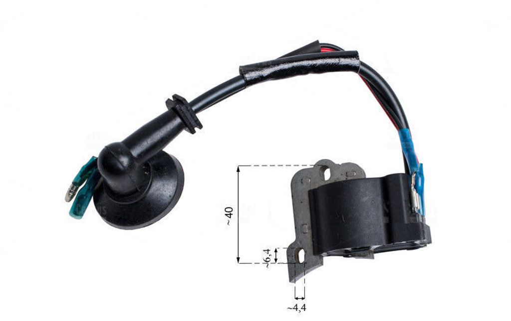 Bobine d'allumage pour le taille-haie Timbertech HS25 / Image du produit 