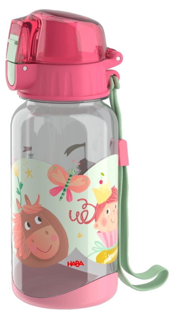 Haba Trinkflasche Prinzessin und Pferd 400 ml BPA-frei Produktbild 