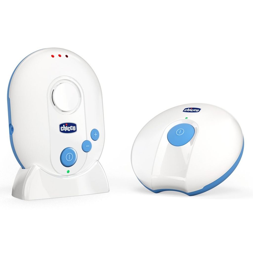 Chicco 00007661000000, DECT-Babyfon, 1 Kanäle, 300 m, 1880 - 1900 MHz, Blau, Weiß, Akku