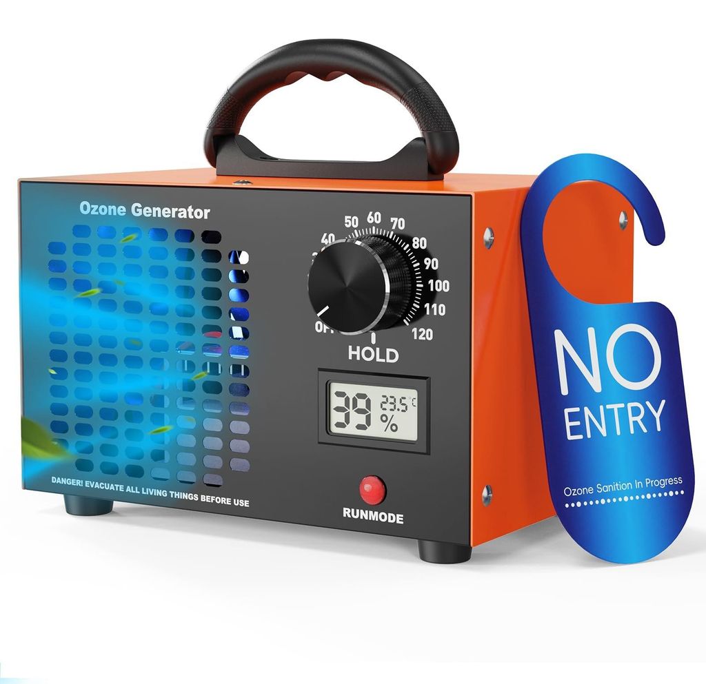 Ozongenerator 120.000 mg/uur. 2-in-1 ozonapparaat. Productafbeelding 