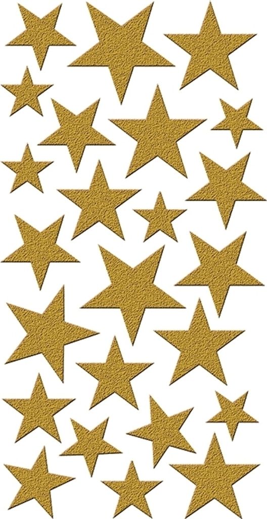 Sticker - 9x17,5 cm - Weihnachten - Glitter-Sticker gefüllte - 24