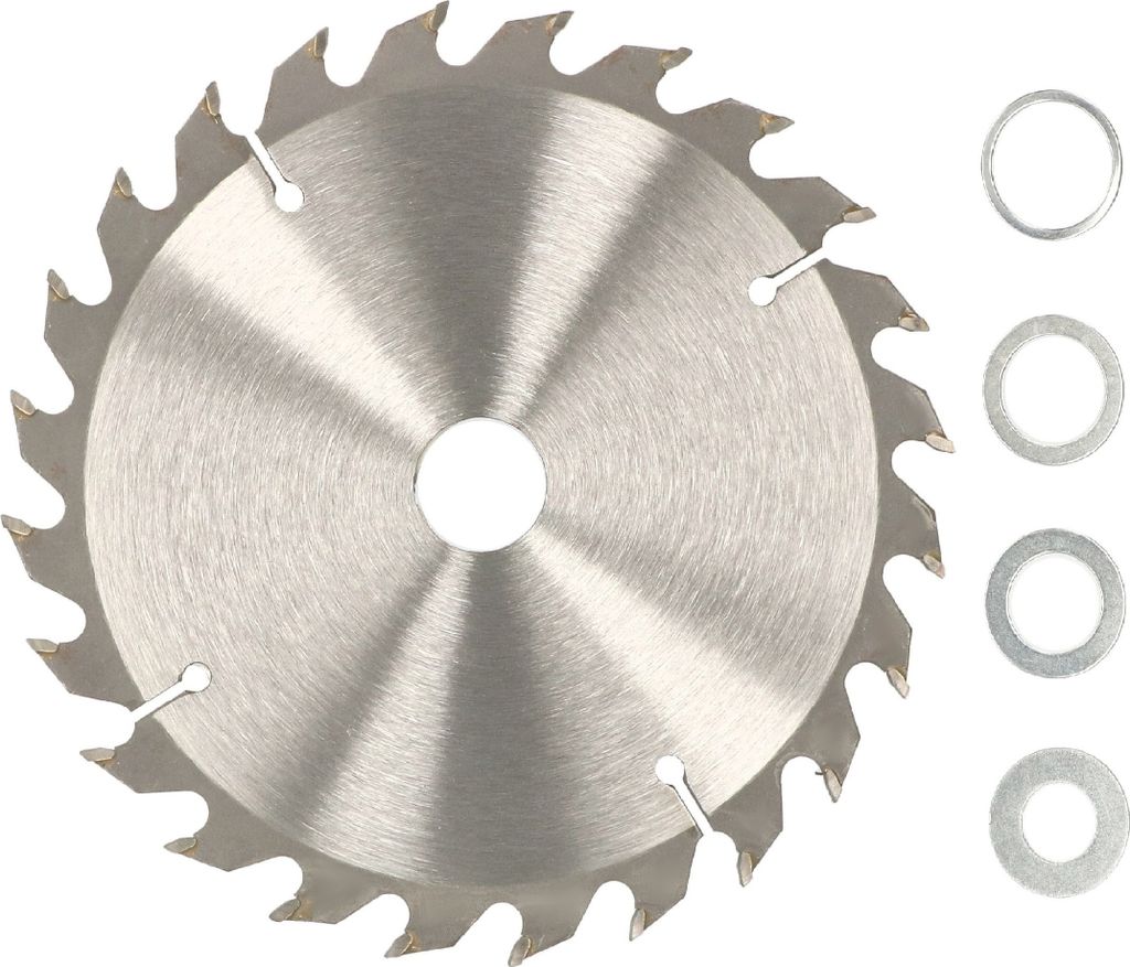 KOTARBAU Hartmetall Sägeblatt für Holzschnitt 24 Zähne Ø 150 mm + Reduzierringe