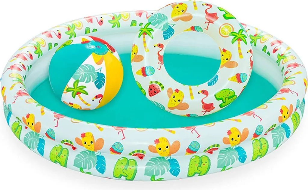 Piscine de Jardin pour Petit Enfant 122 cm : Fraîcheur et Jeux d'Eau