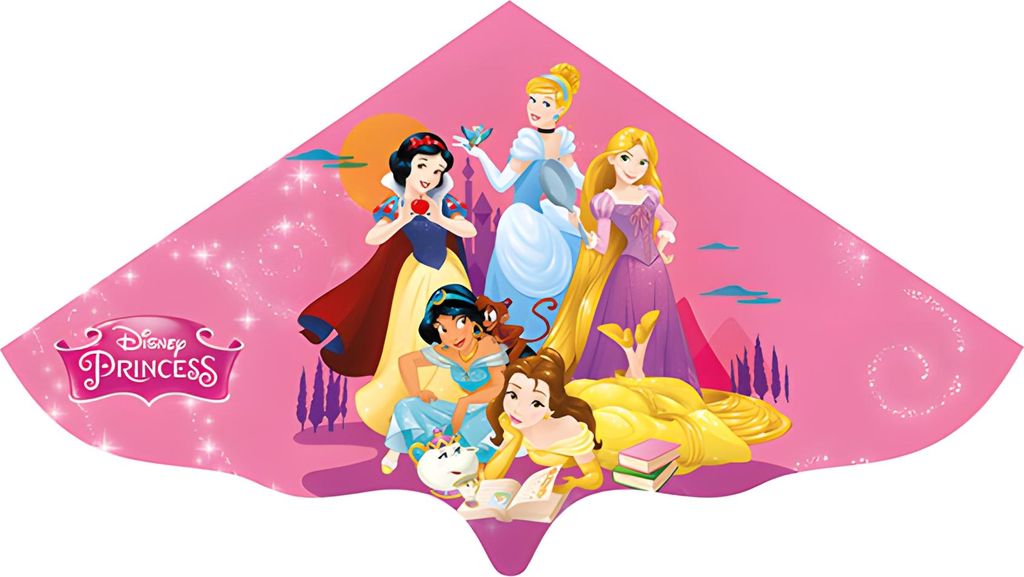 einreihige Kinder Disney Prinzessinnen 155 cm rosa