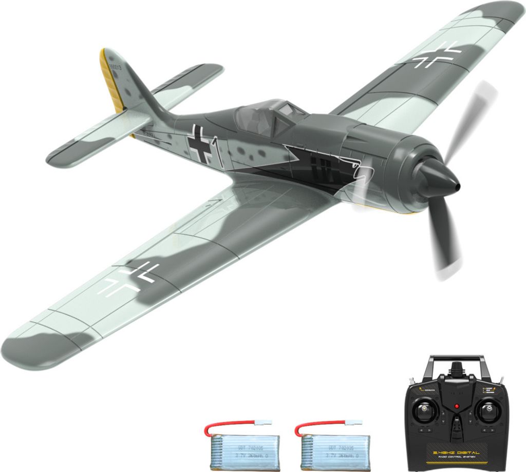 Eachine Mini FW190 400mm rozpätie krídel 2.4G 4 kanálový Obrázok produktu 